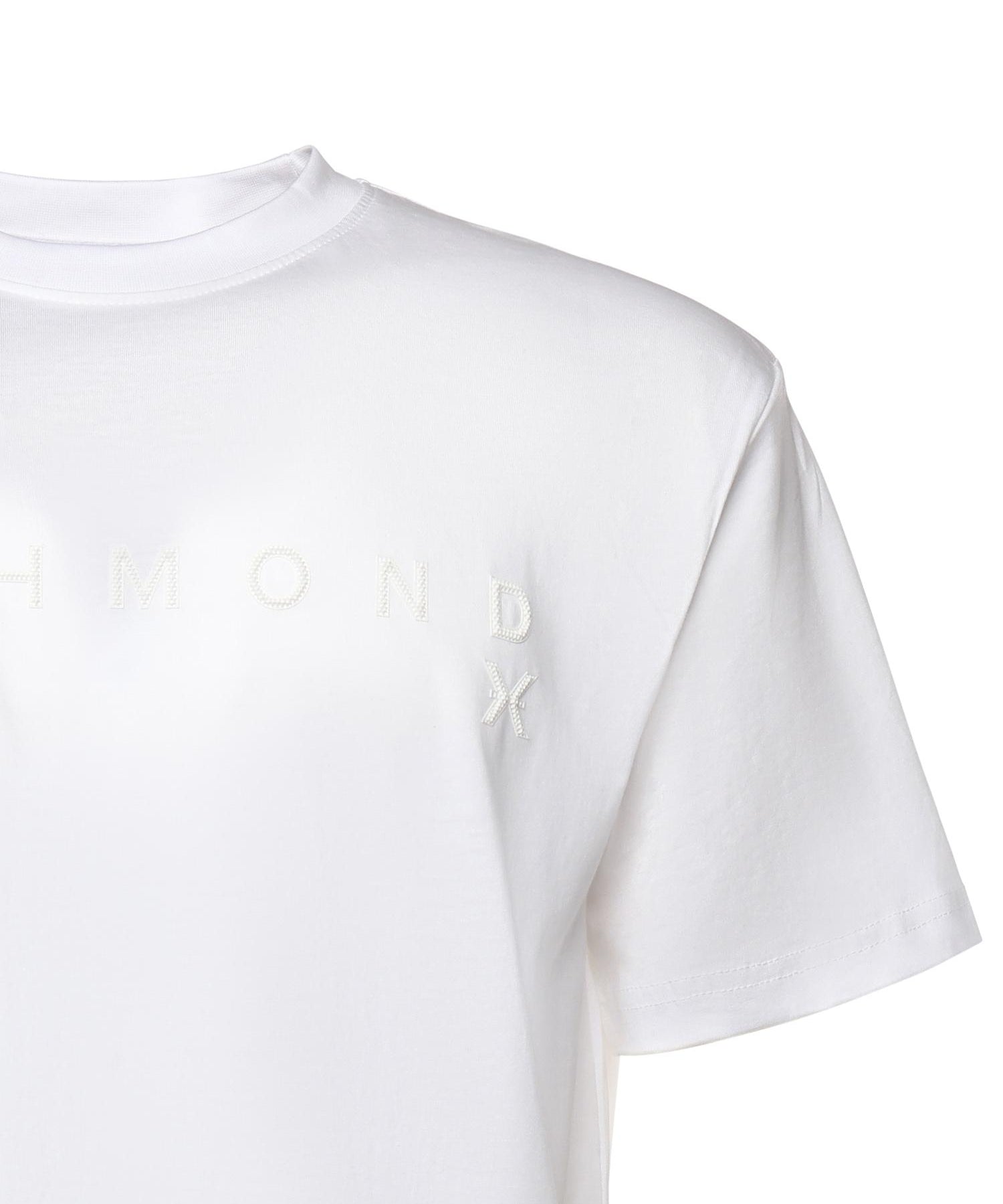 T-shirt Patum in cotone UMA25046TS WHITE RICHMOND X 