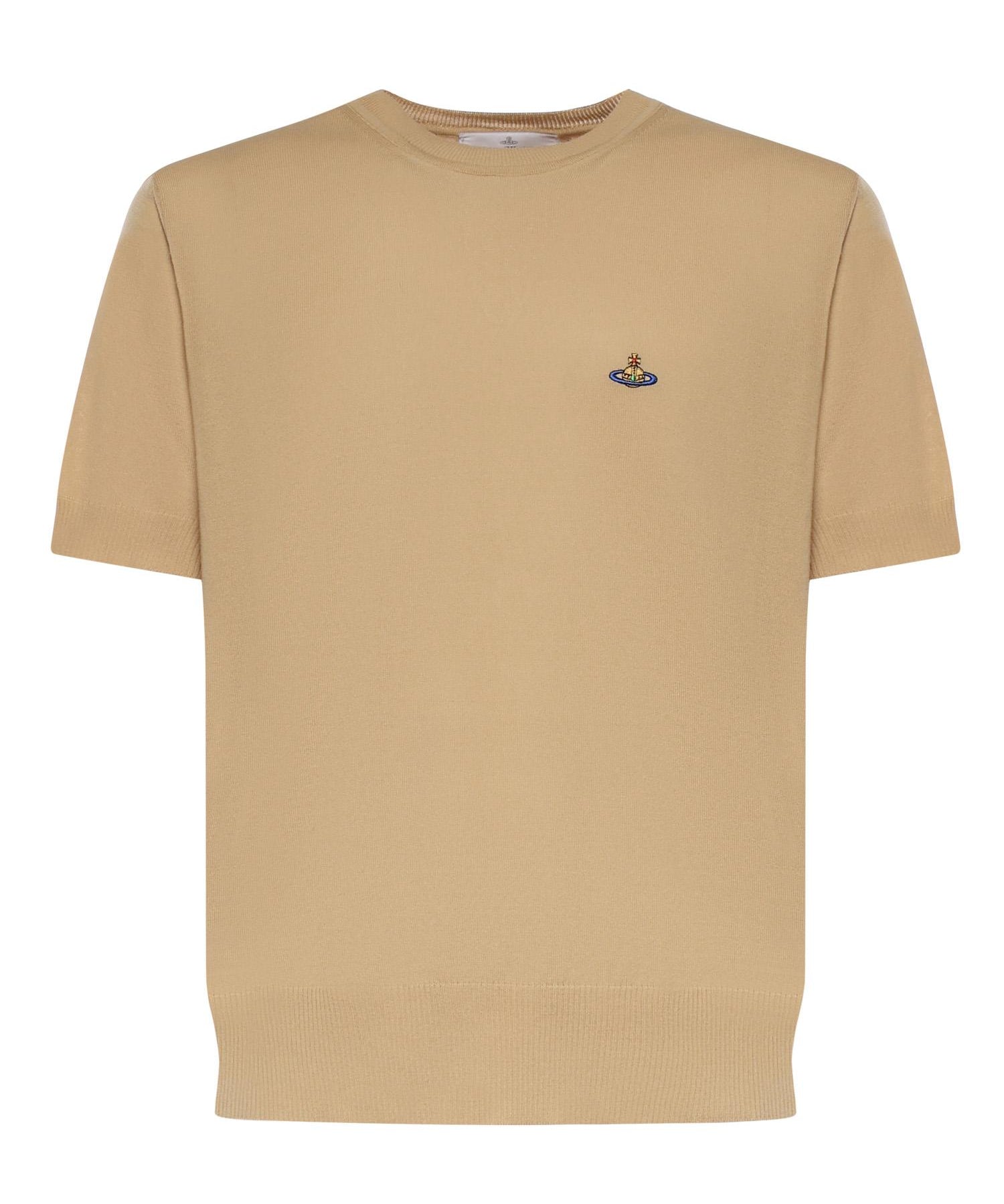 T-shirt Alex in cotone con logo 2701002G Y003FC404 VIVIENNE WESTWOOD 
