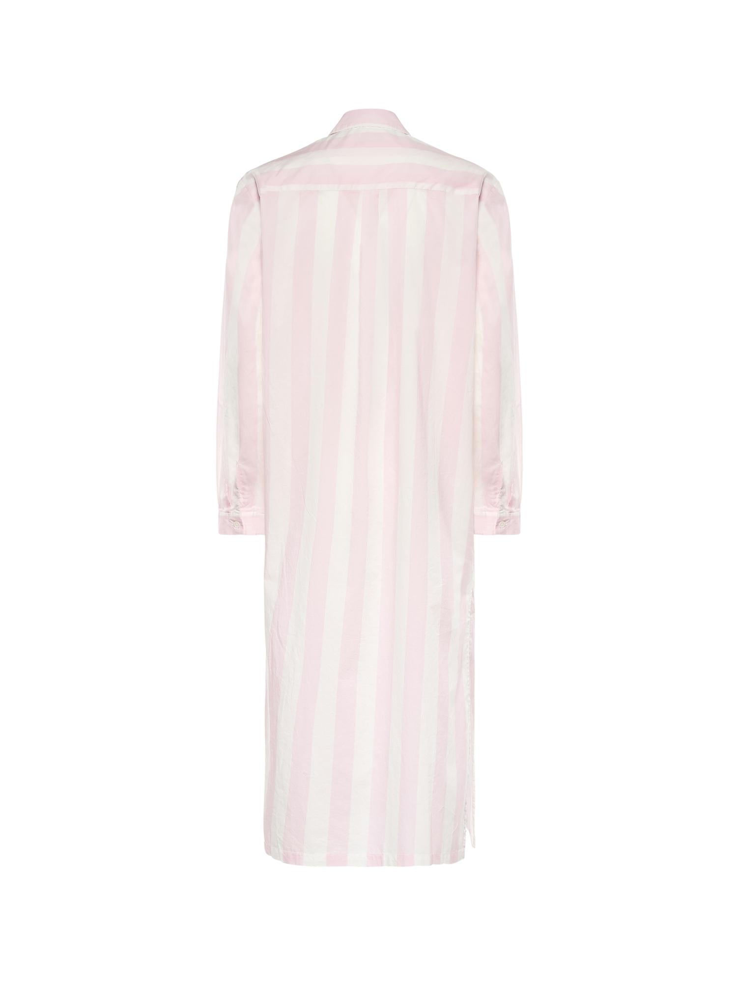 Abito chemisier in cotone a righe ADN0001 01389L MC2 SAINT BARTH 