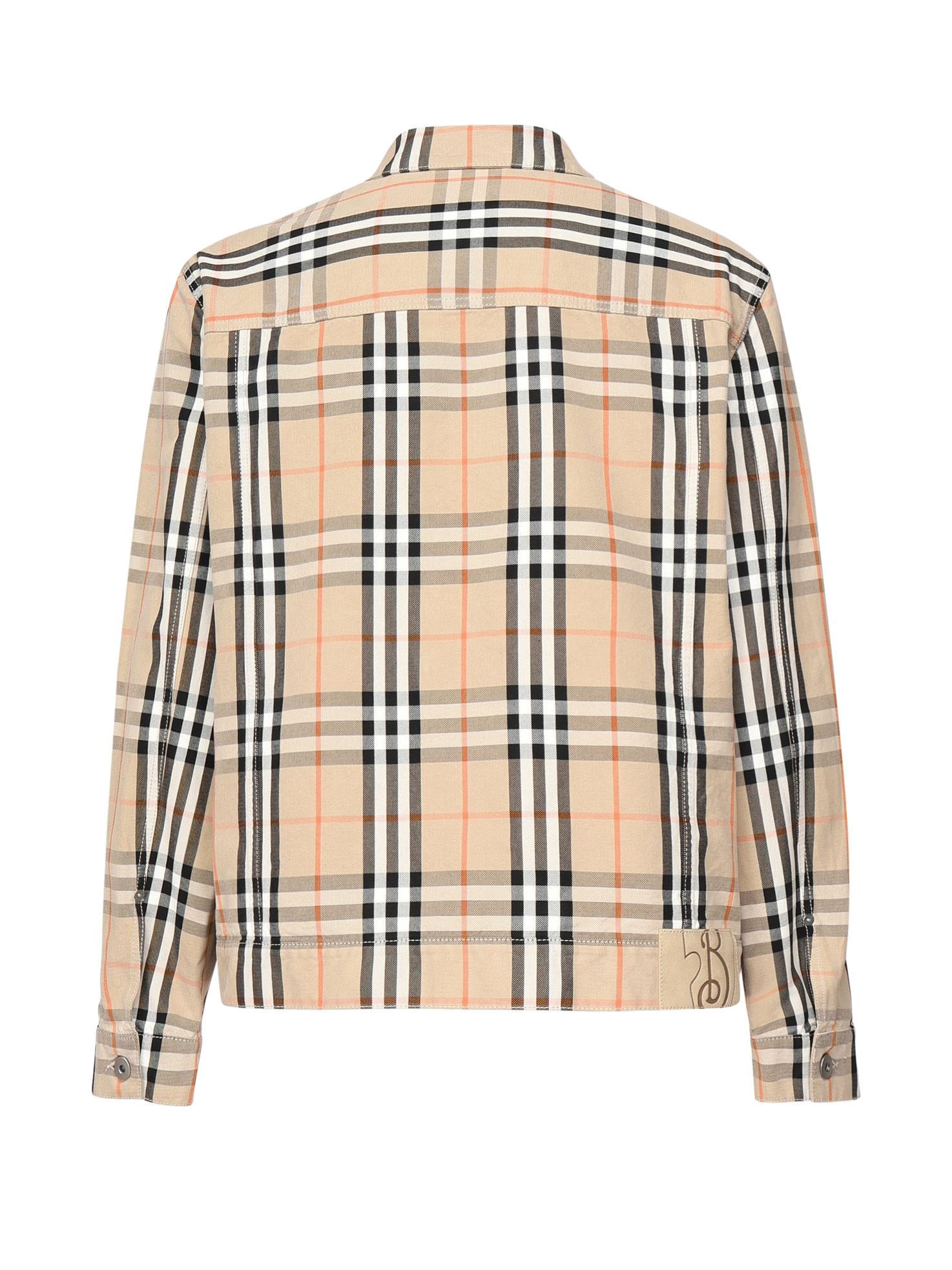 Giacca in cotone Check 8097582 B9368 BURBERRY 