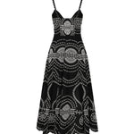 Vestito lungo Catta 254612 BLACK NELUM CHARO RUIZ 