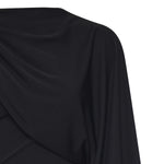 Mini abito Selene monospalla T190121A TJP073BLACK THE ANDAMANE 