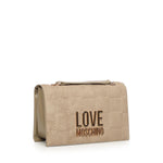 Borsa a spalla con logo JC4122PP0NKB1 10A LOVE MOSCHINO 