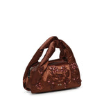 Mini bag con applicazioni floreali 73BS9MZ01 KAYLACIOCCOLATO V° 73 