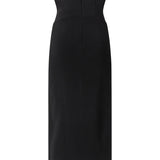 Gonna midi con vita a bustino 106485 A2Q2Z99 PINKO 