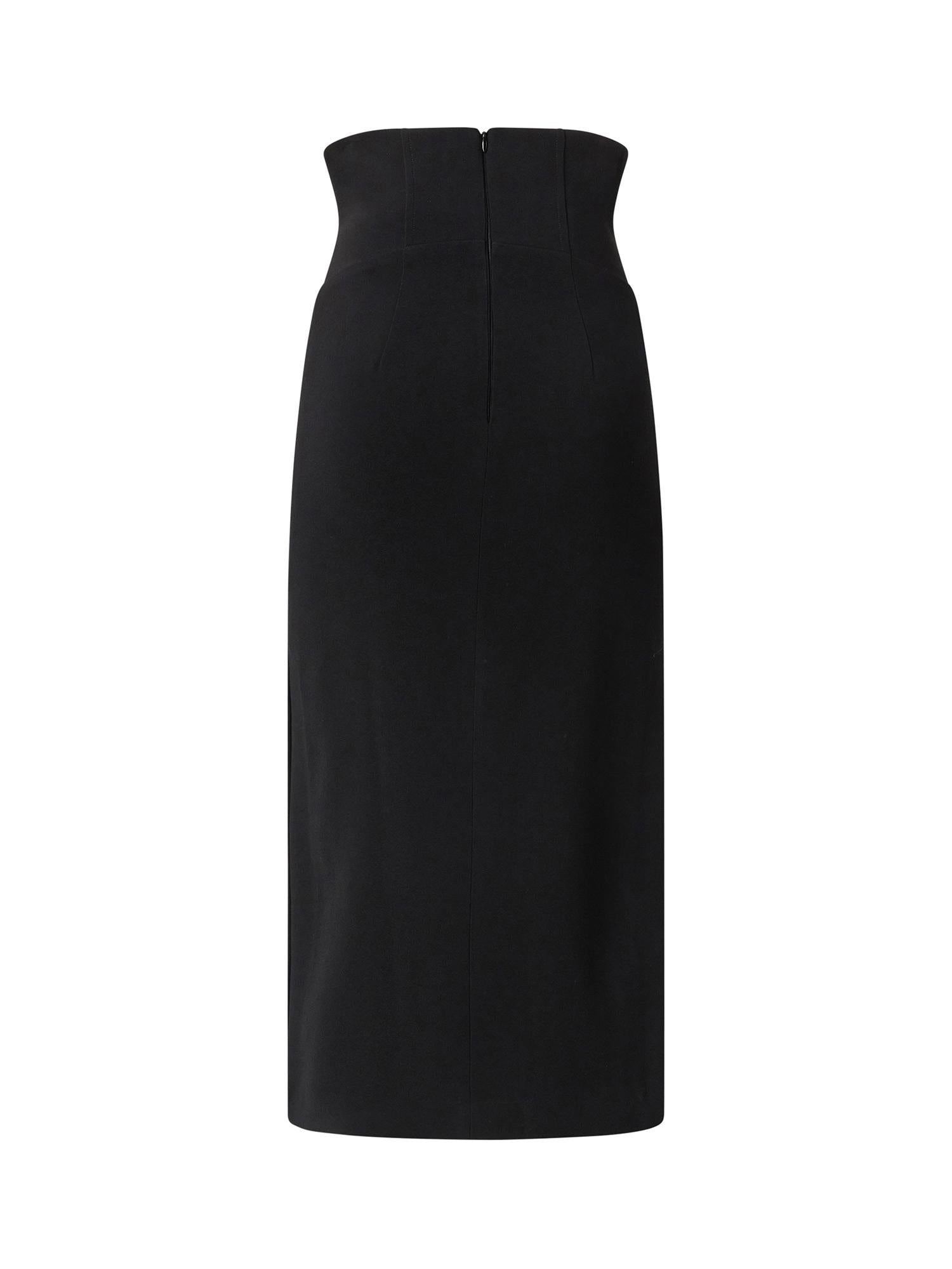 Gonna midi con vita a bustino 106485 A2Q2Z99 PINKO 