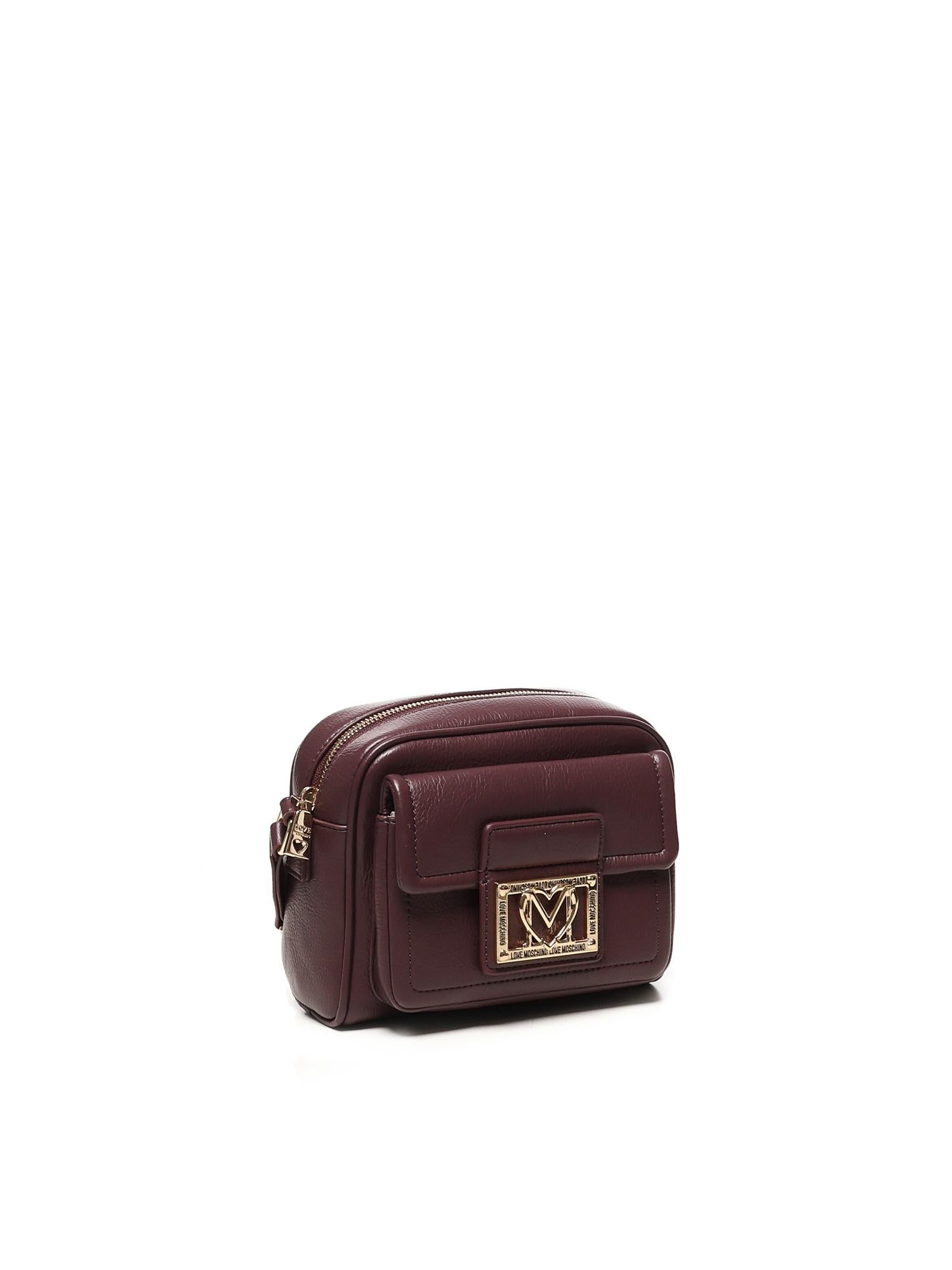 Borsa a tracolla con logo JC4092PP1NLI0 552 LOVE MOSCHINO 