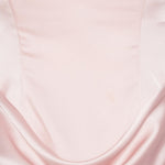 Abito bustier in raso 116336 345 ROTATE 