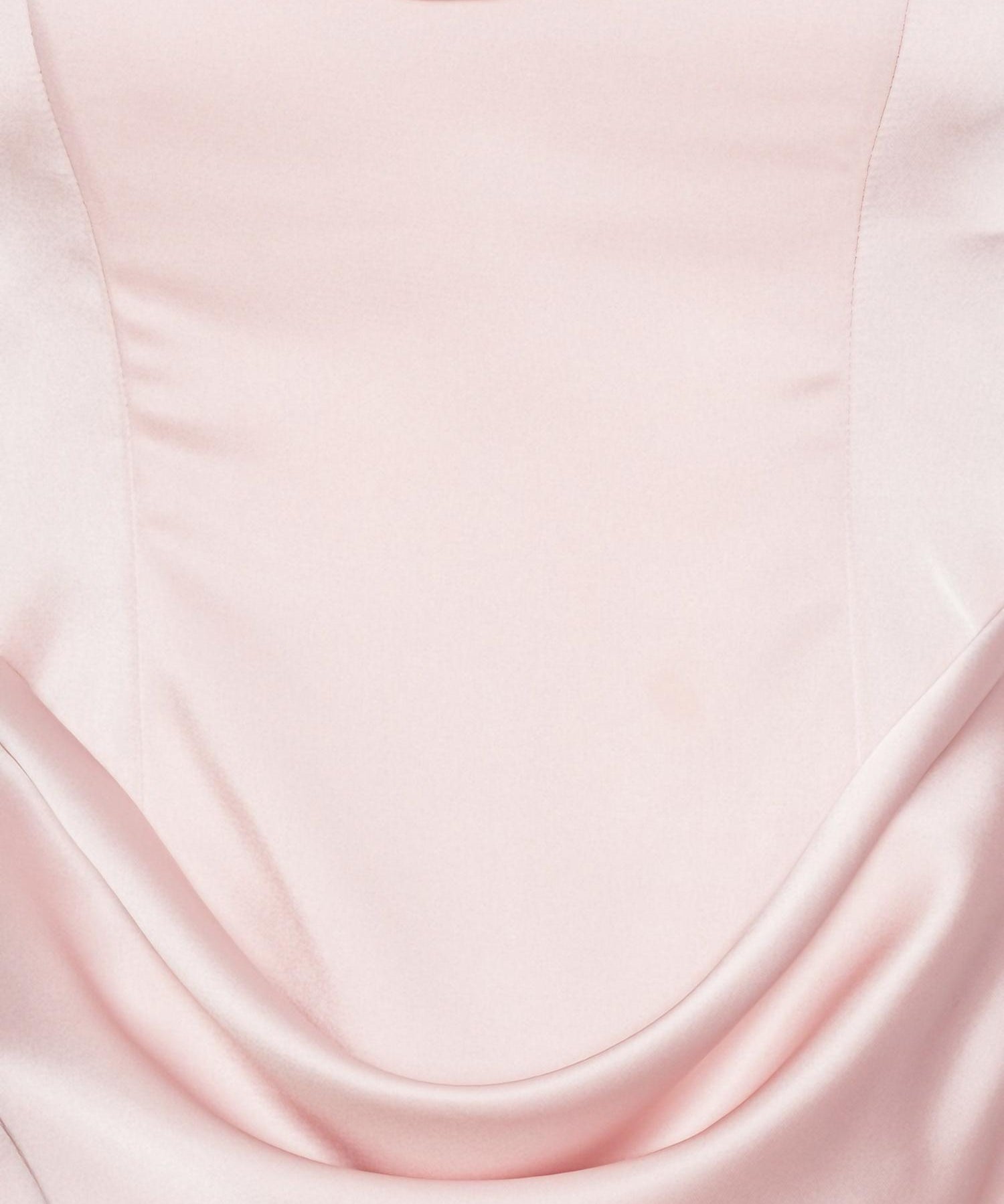 Abito bustier in raso 116336 345 ROTATE 
