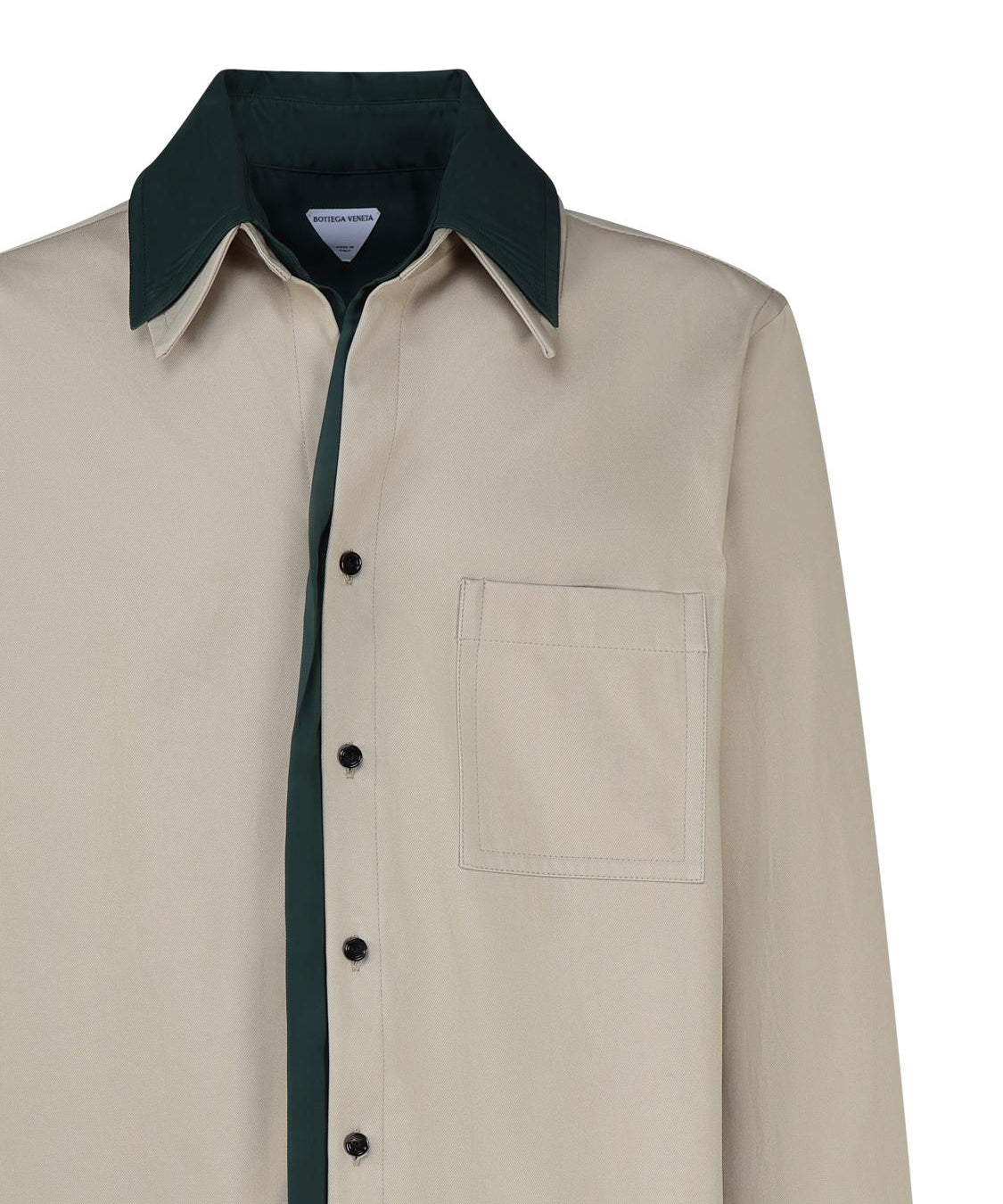 Camicia in twill di cotone doppio strato 739115 V2T103017 BOTTEGA VENETA 