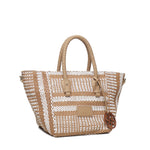 Borsa Tote Stefanie 73BS8ZL02 STEFANIECUOIO/BIANCO V° 73 