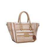 Borsa Tote Stefanie 73BS8ZL02 STEFANIECUOIO/BIANCO V° 73 