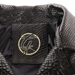 Giubbotto Push It in pelle PUSH IT PYTHONNERO GIULIANO GALIANO 