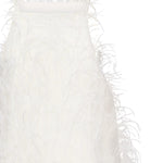 Abito corto con piume 105572 A2SPZ05 PINKO 