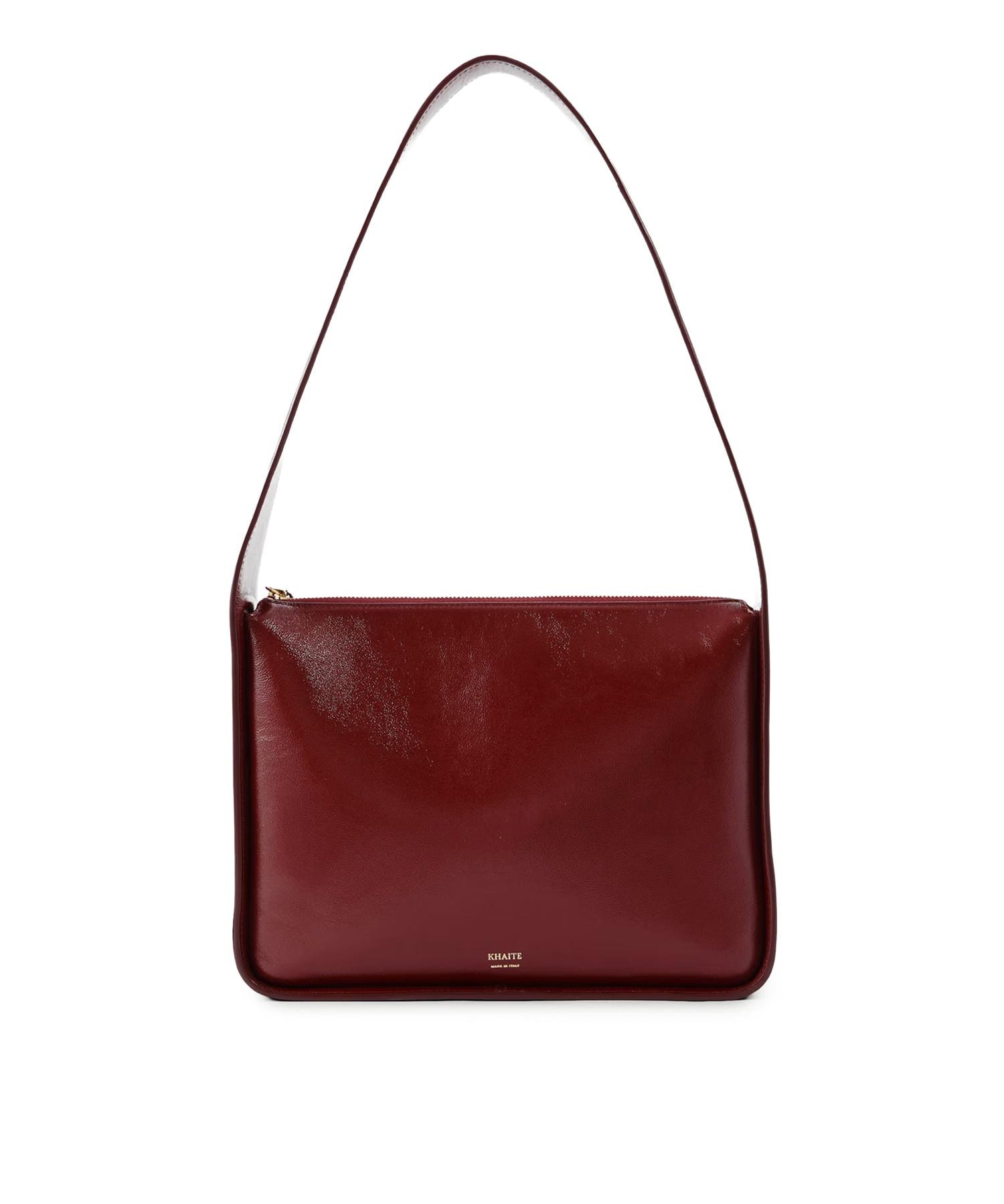 Borsa a spalla Lori Squared in pelle H1043 877524 KHAITE 