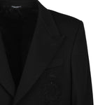 Giacca jersey stretch con patch araldico G2RA6Z GF154S9000 DOLCE & GABBANA 