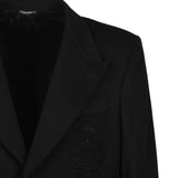 Giacca jersey stretch con patch araldico G2RA6Z GF154S9000 DOLCE & GABBANA 