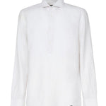 Polo camicia con collo francese NCMA148263L VVRB001 FAY 