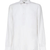 Polo camicia con collo francese NCMA148263L VVRB001 FAY 