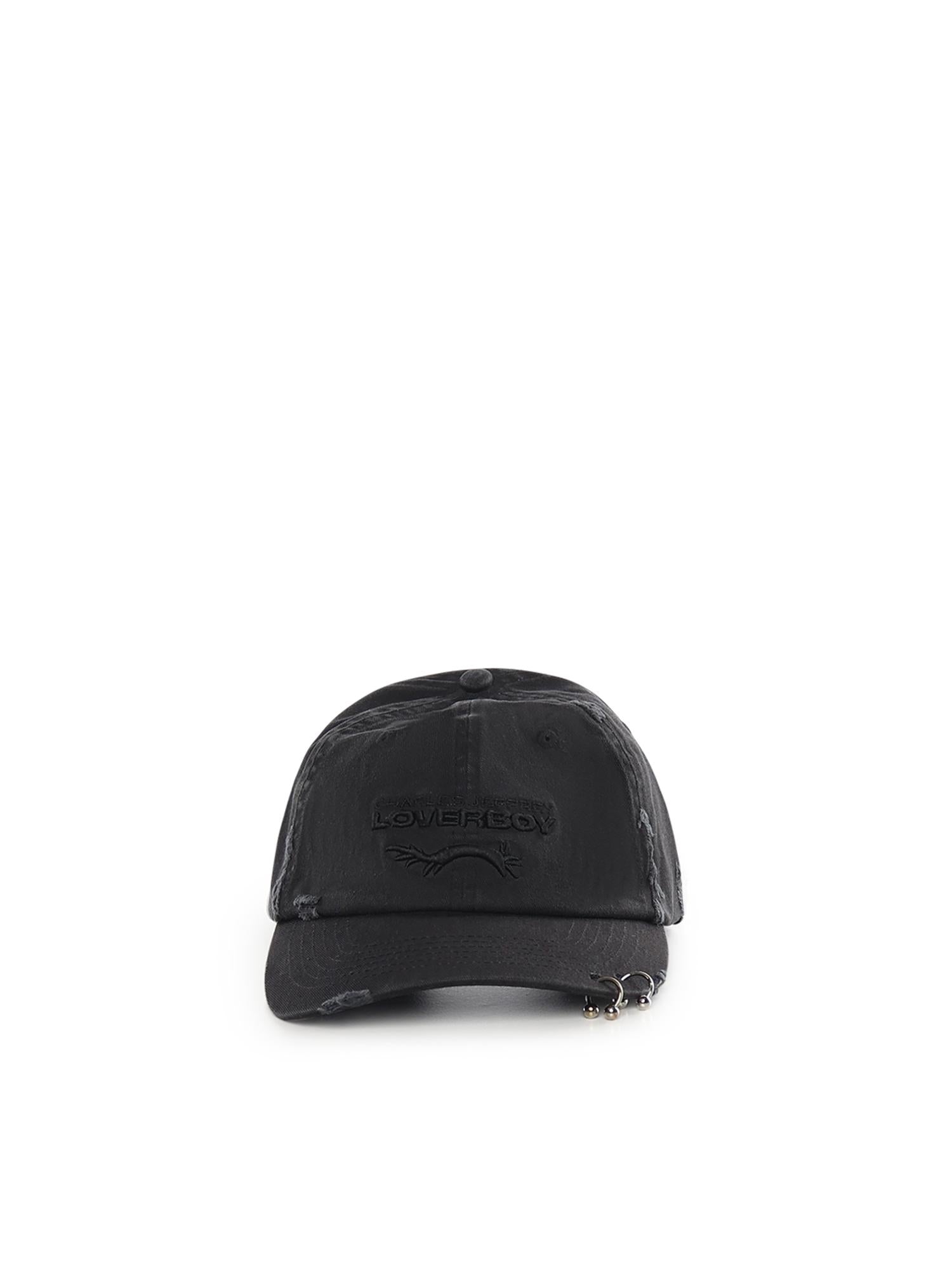 Cappello Pierced con logo 052130501  CHARLES JEFFREY LOVERBOY 