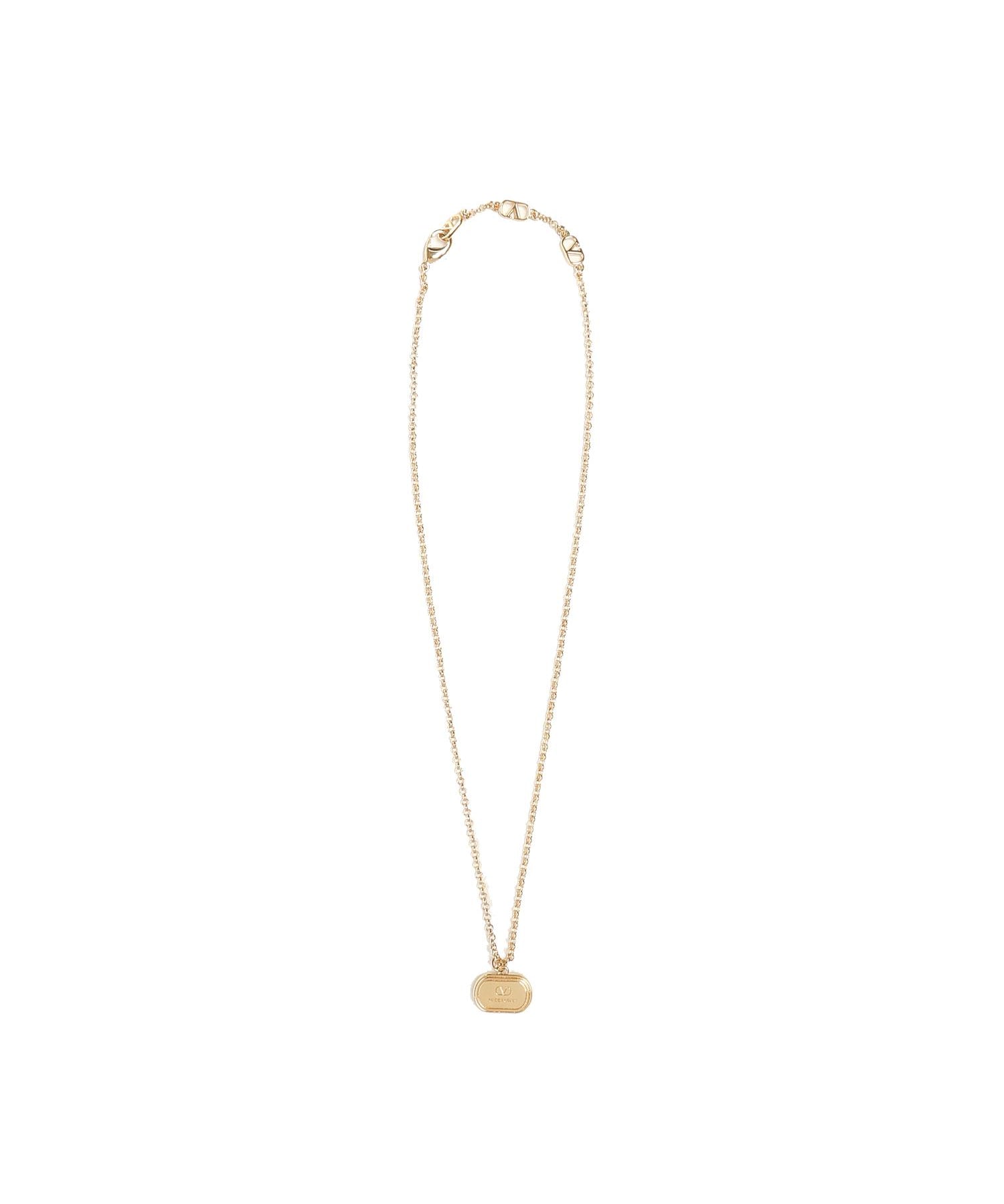 Collana Ovalette con smato e cristallo 6W2J0X87 VTIRG5 VALENTINO GARAVANI 