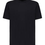T-shirt girocollo in cotone AIGUE -BLU GIULIANO GALIANO 