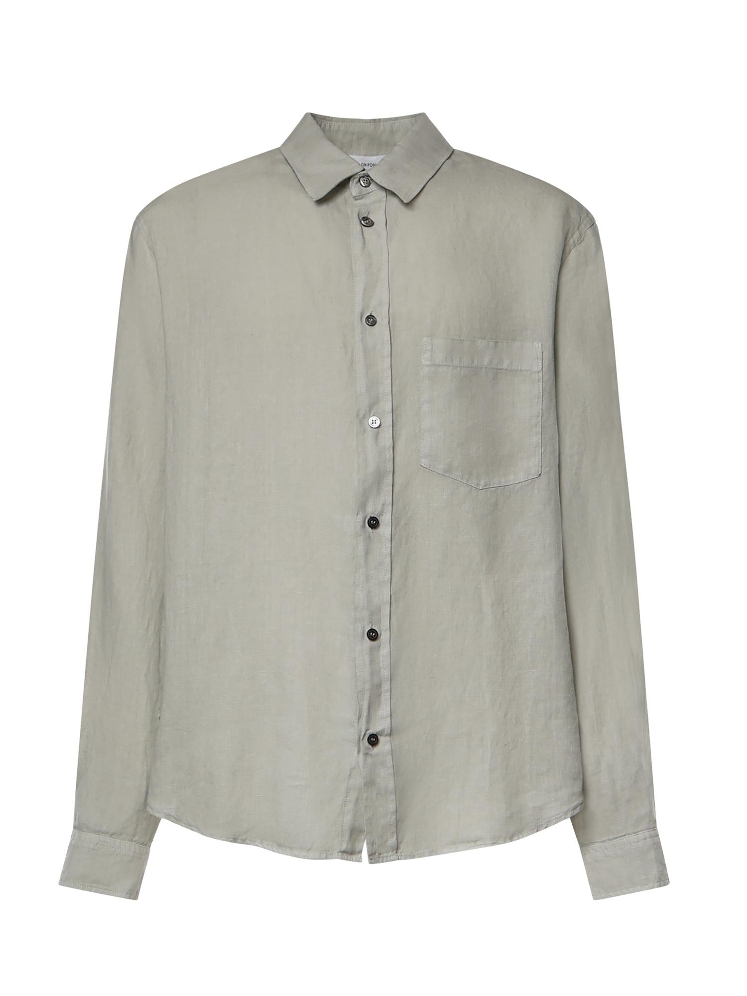 Camicia in lino G6AB0010 91G GRIFONI 