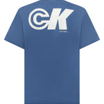 T-shirt con stampa logo LV04RC835G WRB CALVIN KLEIN 