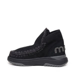 Eskimo jogger glitter logo MUFW421001A BKBK MOU 