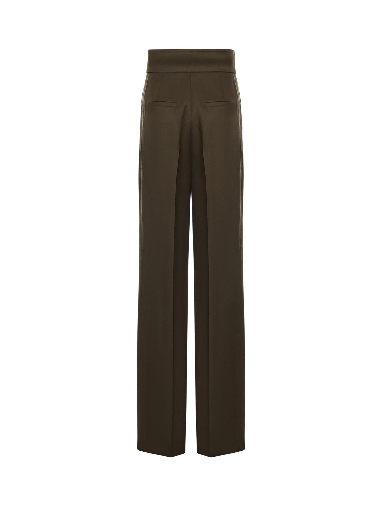 Pantalone wide leg in lana 2521136263600 009 MAX MARA 