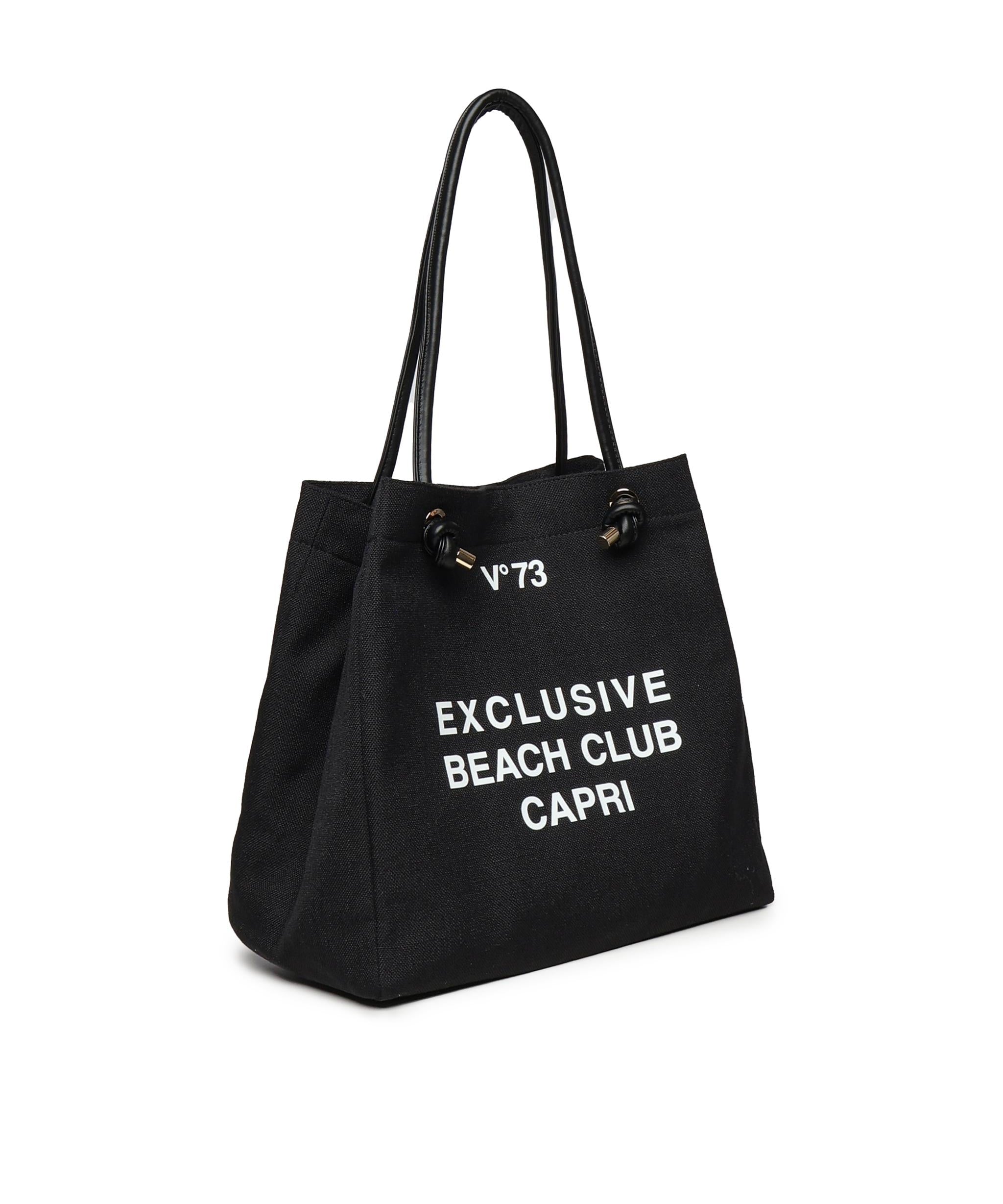 Borsa shooping Beach Club 73BS92701 BEACH CLUBNERO V° 73 