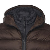 Piumino double front in popeline calandrato NAM32510620XMH S808 FAY 