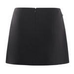 Minigonna con cristalli e perle 105496 A2PNZ99 PINKO 
