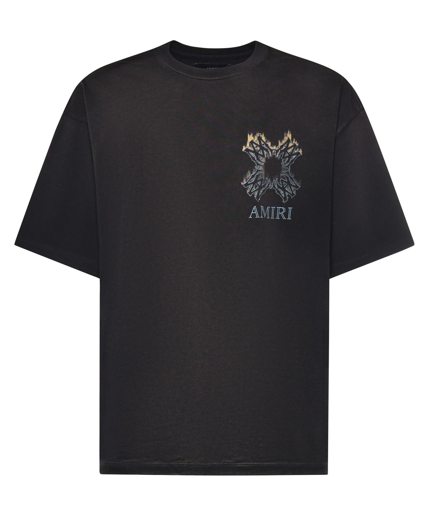 T-shirt con stampa in cotone AMTOJR1112 001 AMIRI 