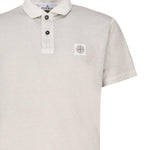 Polo a maniche corte con toppa Compass K1S152200205 S0057V0161 STONE ISLAND 