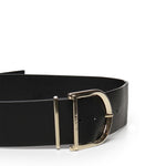 Cintura alta in pelle e nappa 6cm 105205 A2LYZ99L PINKO 