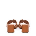 Sabot in pelle 761Z10VK -TERRACOTA BIBI LOU 