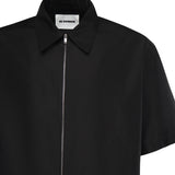 Camicia a maniche corte con zip J22L0355 J70215001 JIL SANDER 