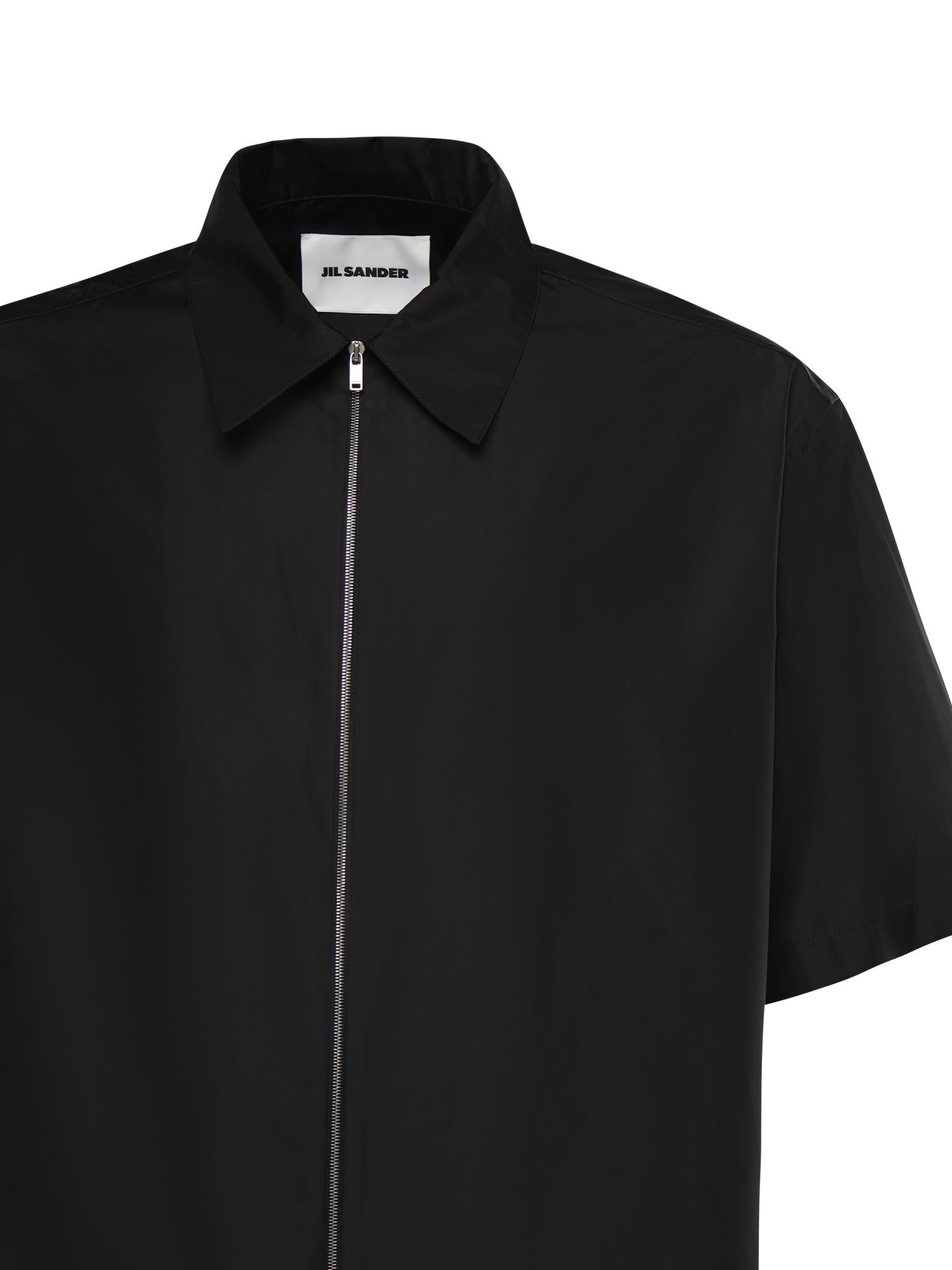 Camicia a maniche corte con zip J22L0355 J70215001 JIL SANDER 