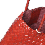 Borsa "Santa croce small" in pelle 8893 PATENT RED DRAGON DIFFUSION 