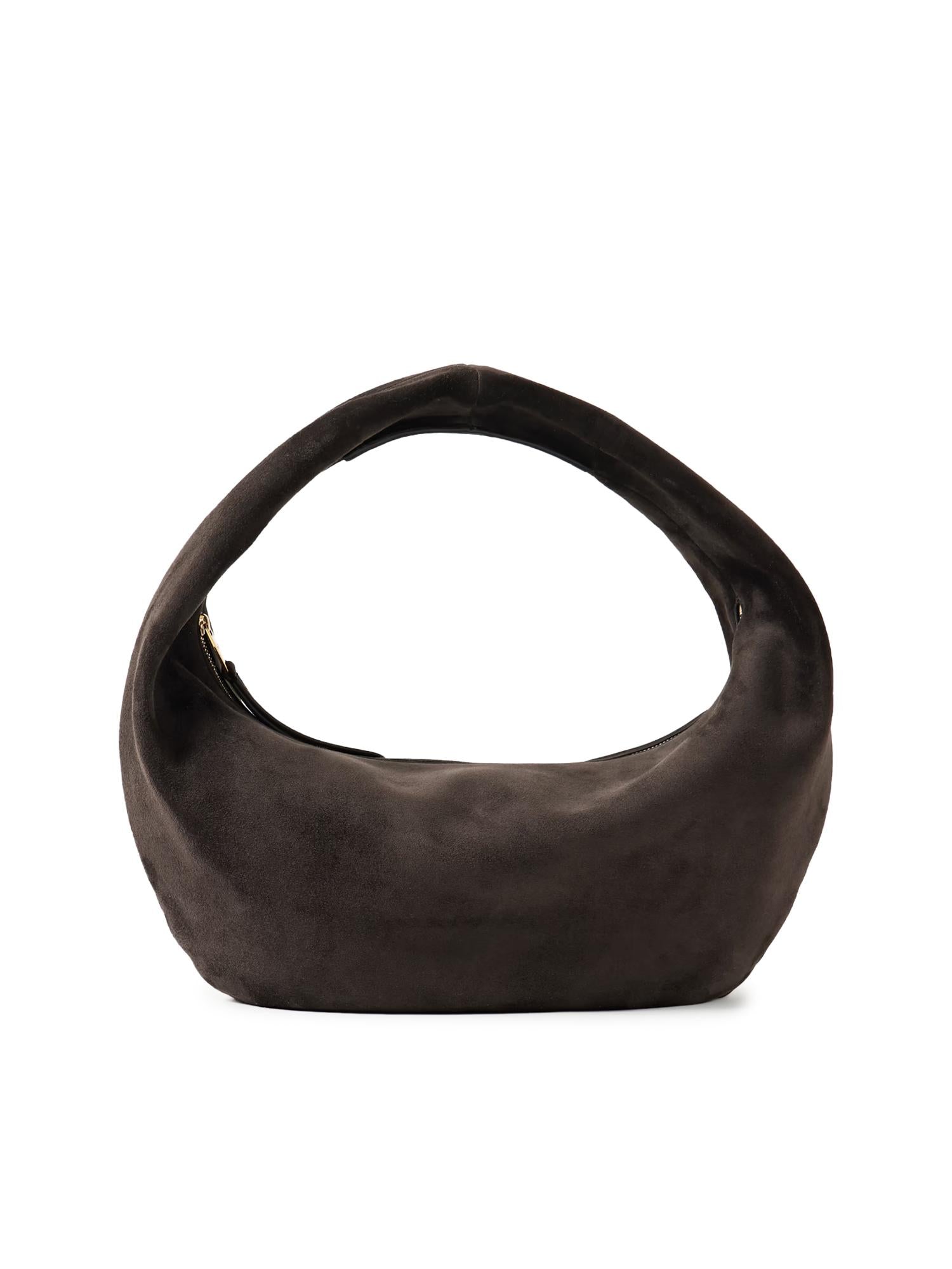 Borsa Olivia Medium in pelle scamosciata H6015 726950 KHAITE 
