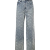 PUMA x A$AP ROCKY Pantaloni in denim con monogramma laser 63342801  PUMA X ASAP ROCKY 
