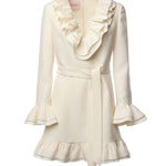 Abito corto in Crepe Couture 6B3VAES6 1CFA03 VALENTINO GARAVANI 
