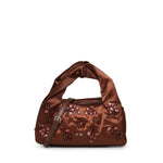 Mini bag con applicazioni floreali 73BS9MZ01 KAYLACIOCCOLATO V° 73 