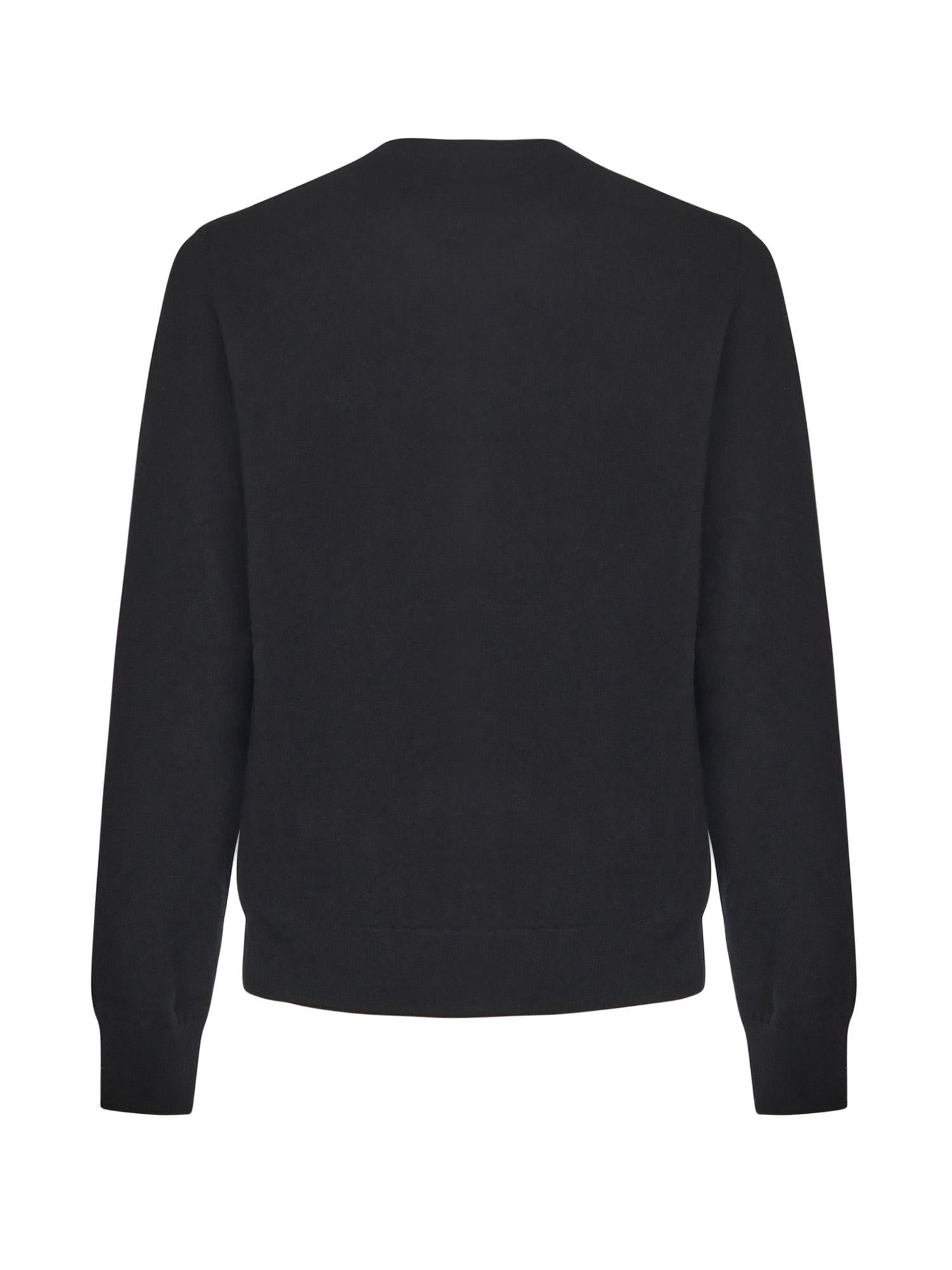 Pullover in lana con logo GXX01Z JDVDEN0000 DOLCE & GABBANA 