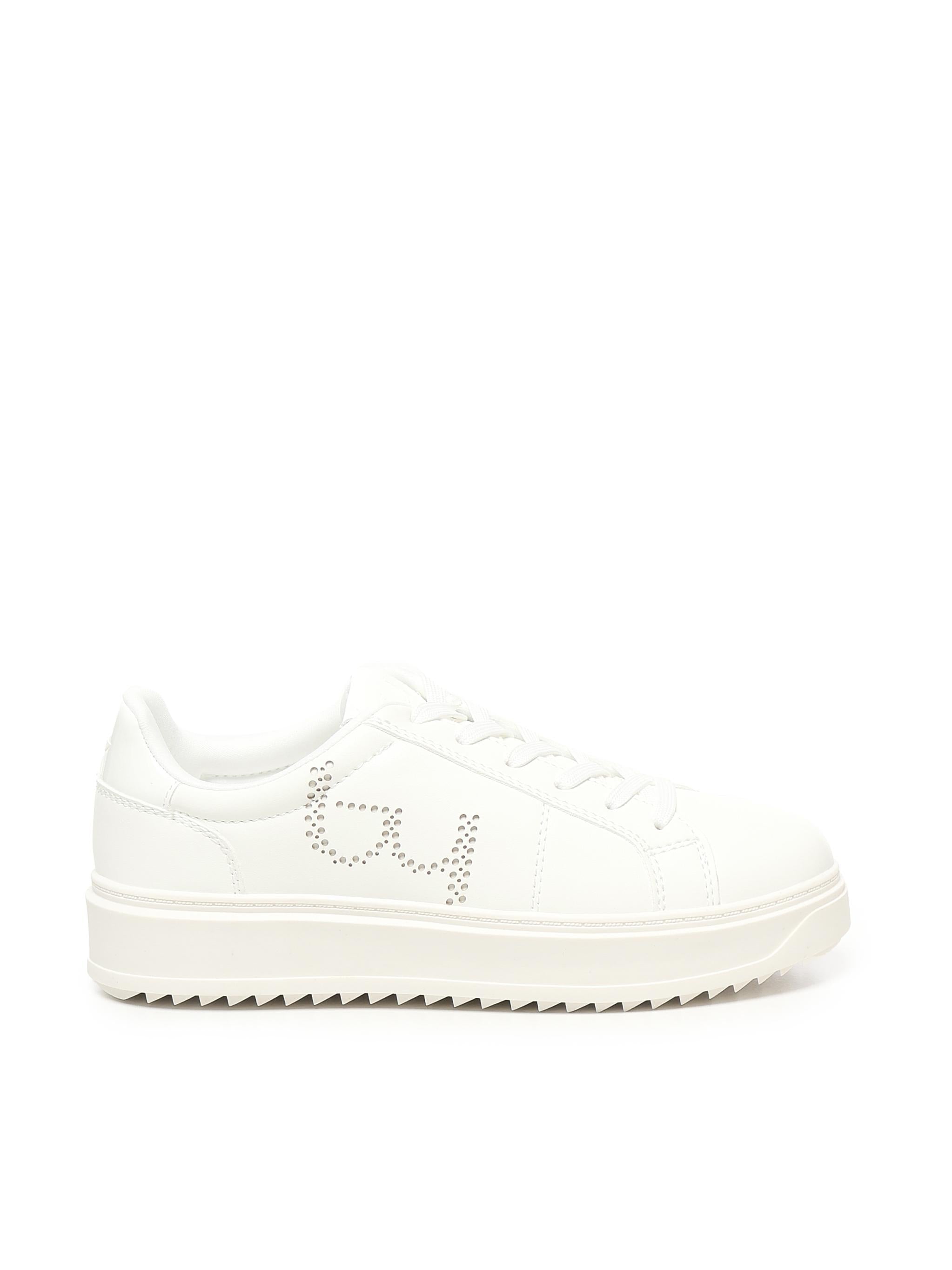 Sneakers Brooklyn con logo BYSC8WO01 BIANCO BY BYBLOS 