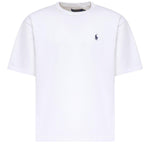 T-shirt in cotone con logo 710A12979 004 POLO RALPH LAUREN 