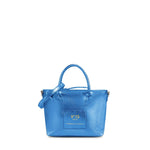 Mini bag in pelle con logo 73BP9VT02 LOLLI POPPOP BLUE V° 73 