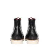 Stivali stringati Shark in pelle SHARK VITELLOBLACK GIULIANO GALIANO 