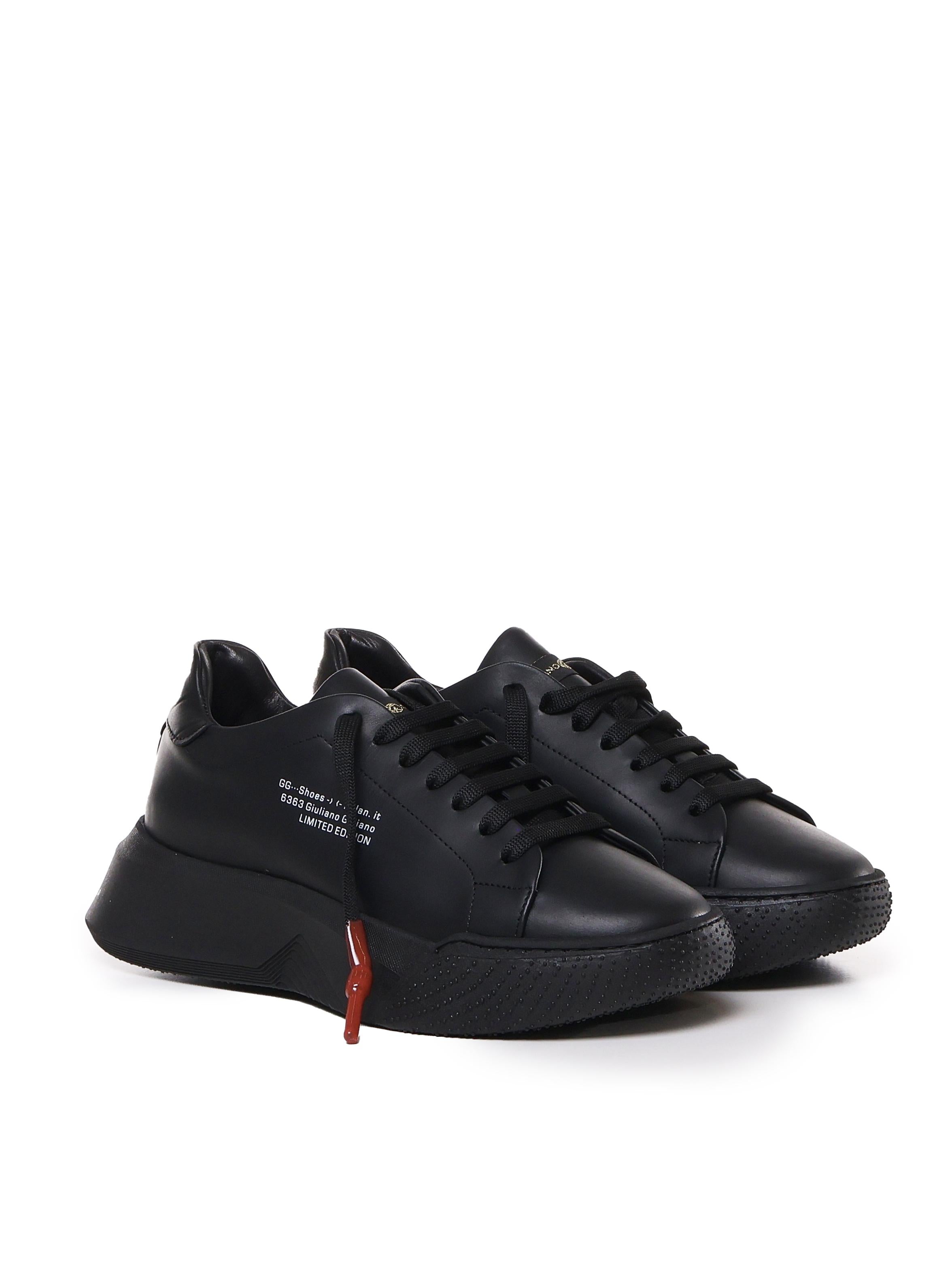 Sneakers Nemesis in nappa NEMESIS2 NAPPABLACK GIULIANO GALIANO 